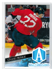 2020-21 UD Series 2 Young Guns #473 Chase Priskie